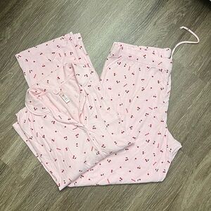 Skims Cherry Pajamas NWOT